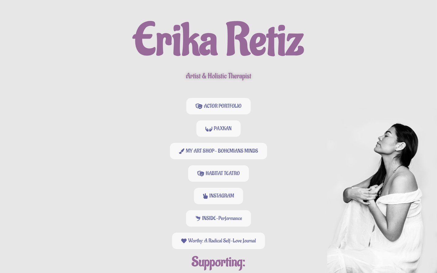 Erika Retiz website